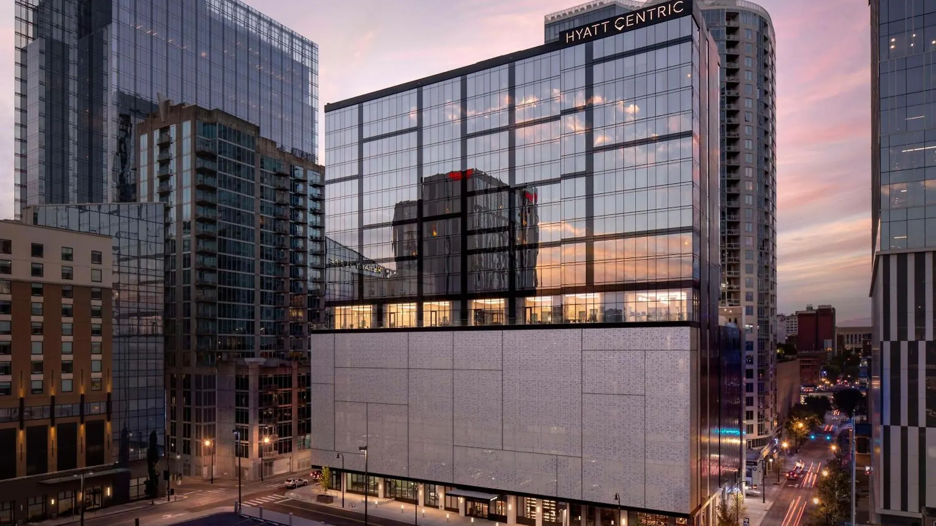 ホテル Hyatt Centric Downtown ナッシュビル